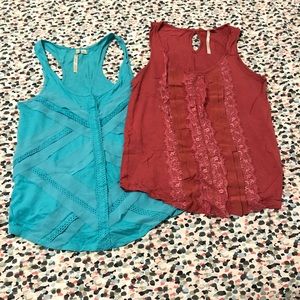 2 LC Lauren Conrad Shirts